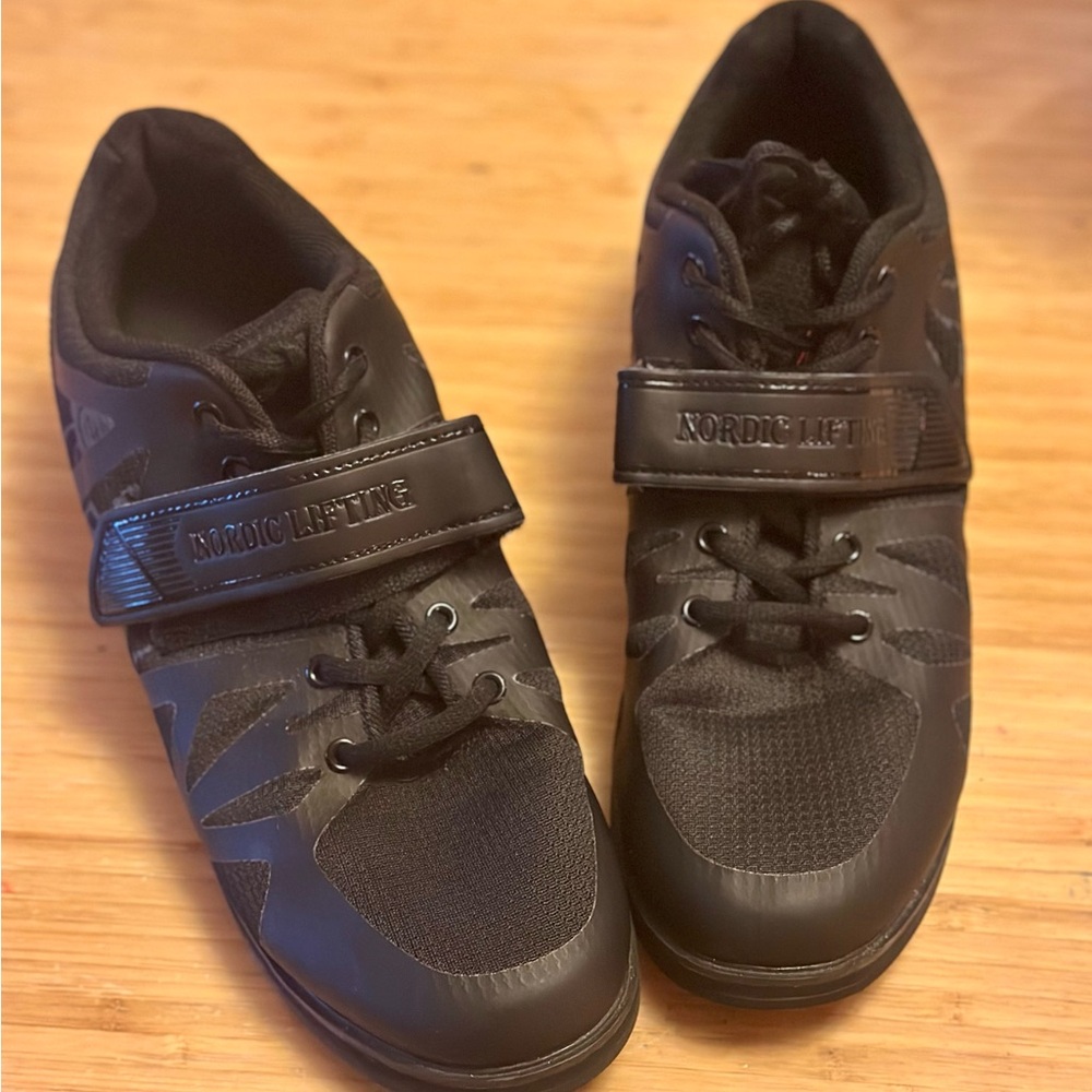 Nordic Lifting Powerlifting Shoes MEGIN (Black, 11 US)